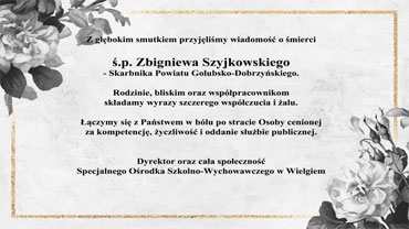 Kondolencje Szyjkowski