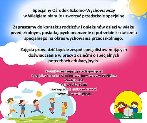 przedszkole sosw 2023
